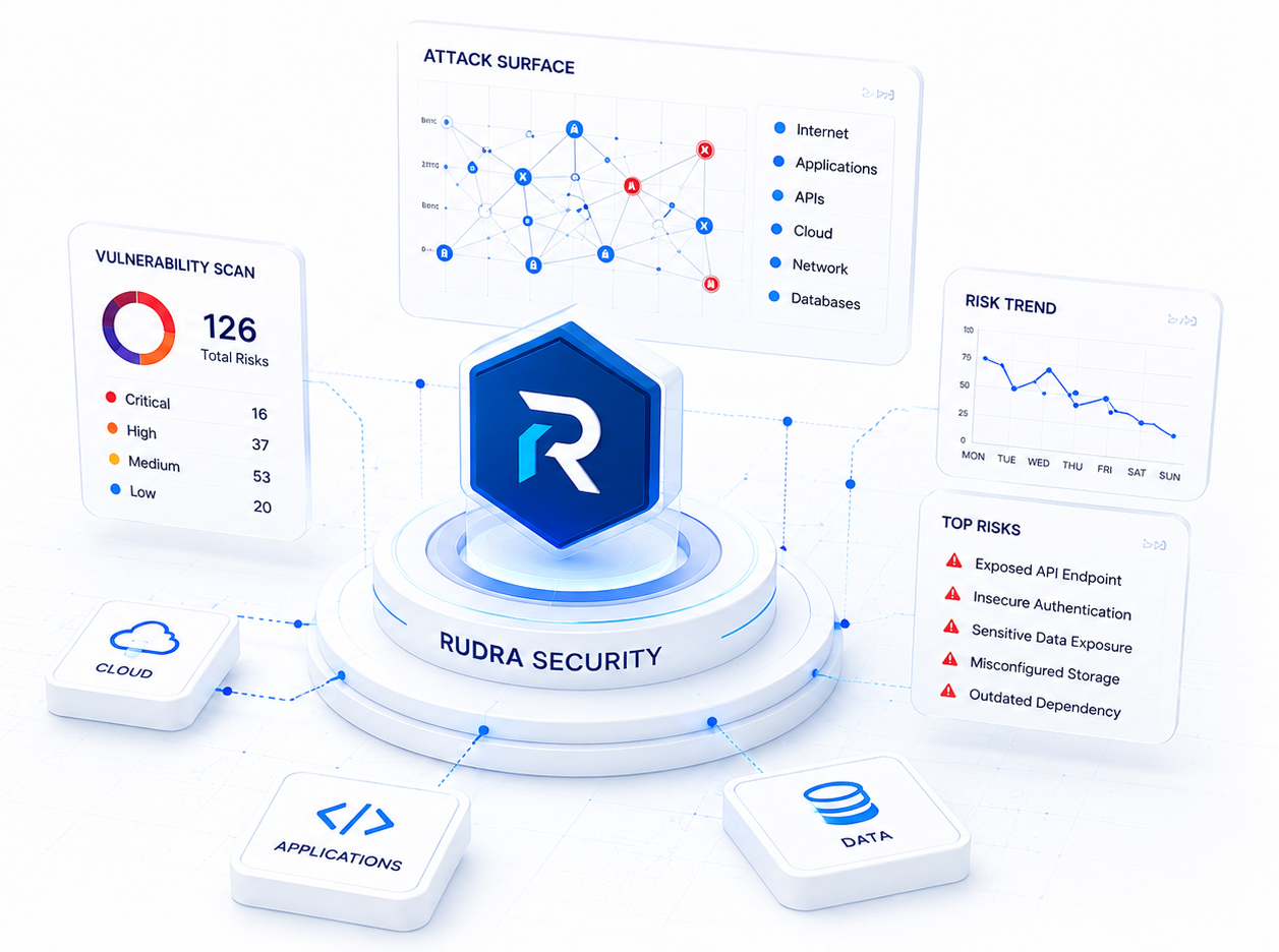 Rudra vulnerability validation dashboard for financial infrastructure